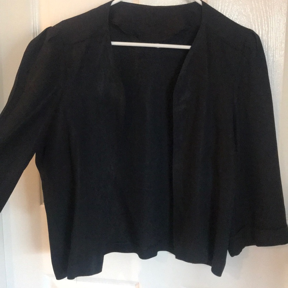 Vintage boxy rayon cardigan